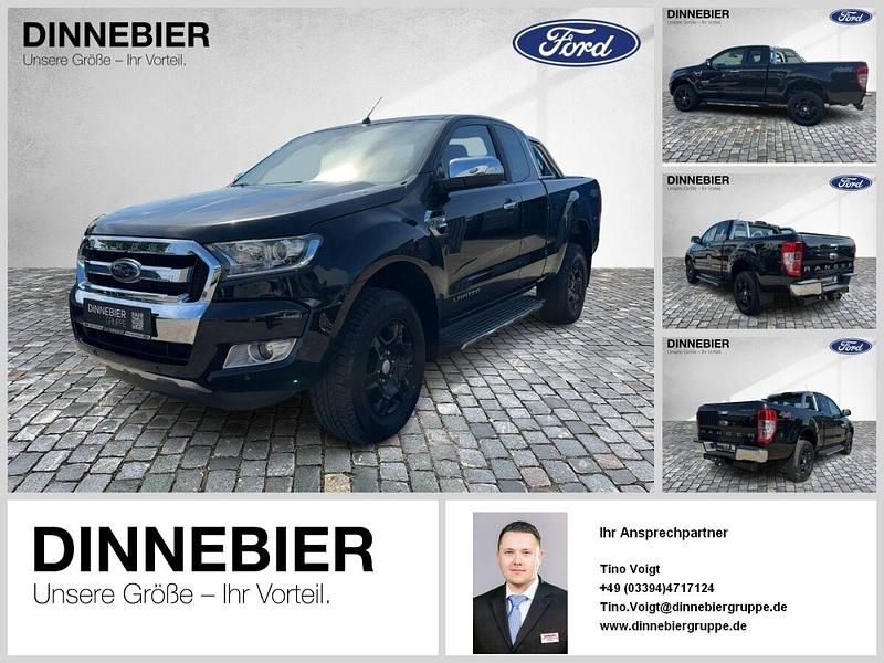 Panther schwarz metallic Gebraucht 2017 Ford Ranger Limited Abholung | 27.090 € (Fairer Preis) - Bild 1/4