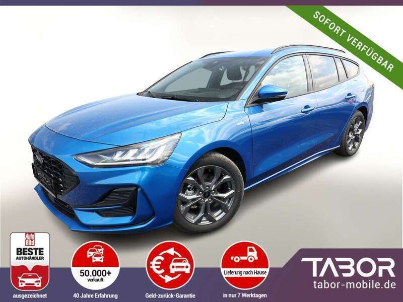 Neu Ford Focus ST-Line 155 PS (114 kW) 2025 Blau Kombi