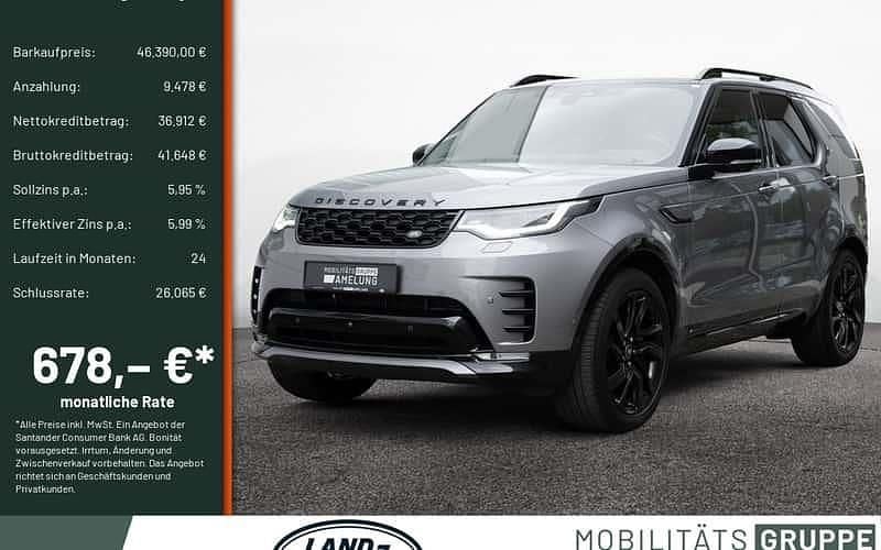 Grau Gebraucht 2021 Land Rover Discovery 5 HSE Dynamic SUV | 46.390 € (Guter Preis) - Bild 1/4