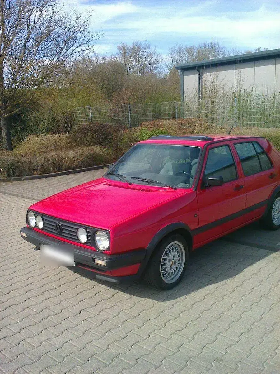 Gebraucht VW Golf II GT 90 PS (66 kW) 1990 Rot Kleinwagen