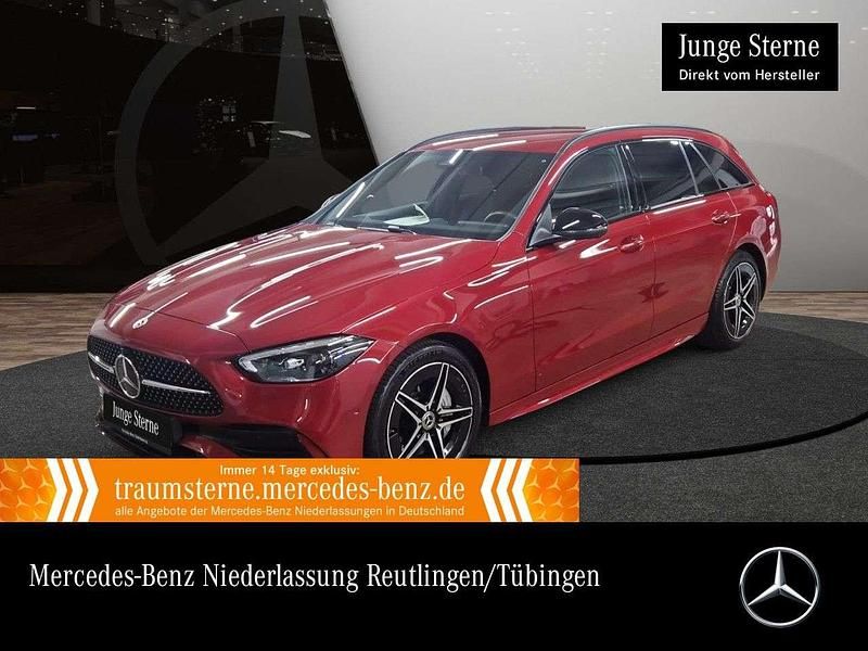 Manufaktur patagonienrot Gebraucht 2024 Mercedes C300 AMG Kombi | 44.890 € (Fairer Preis) - Bild 1/3