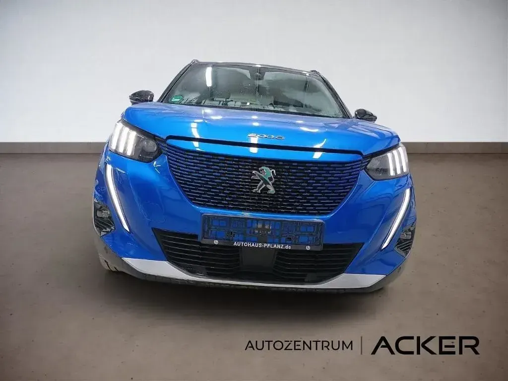 Gebraucht Peugeot e-2008 GTi 100 kW (136 PS) 2022 Blau SUV
