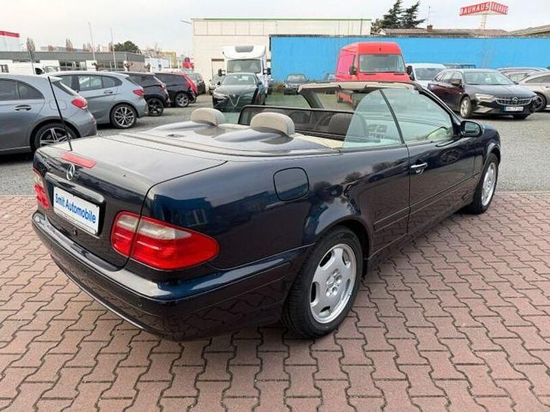 Gebraucht Mercedes CLK200 Elegance 163 PS (119 kW) 2000 Blau Cabrio