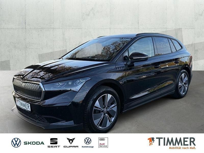 Schwarz Gebraucht 2022 Skoda Enyaq iV Suite SUV | 27.880 € (Fairer Preis) - Bild 1/4