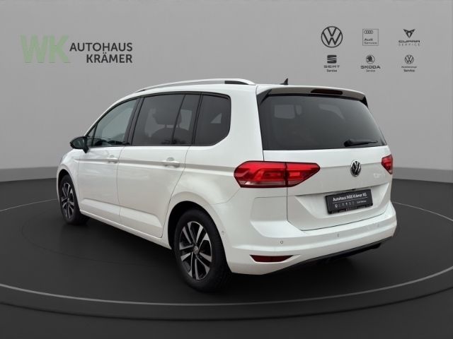 Gebraucht VW Touran IQ Drive 116 PS (85 kW) 2019 Weiss Van / Kleinbus