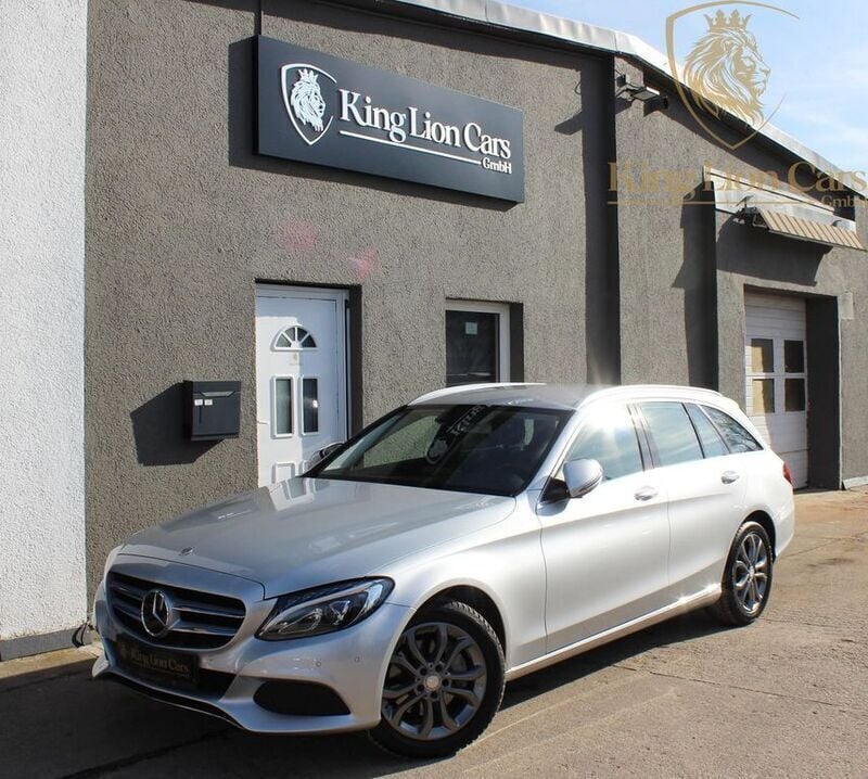 Iridiumsilber lack Gebraucht 2018 Mercedes C250 Avantgarde Kombi | 19.480 € (Superpreis) - Bild 1/4