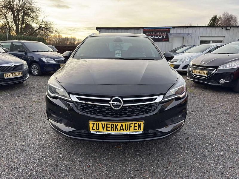 Gebraucht Opel Astra Dynamic 125 PS (91 kW) 2017 Schwarz Kombi
