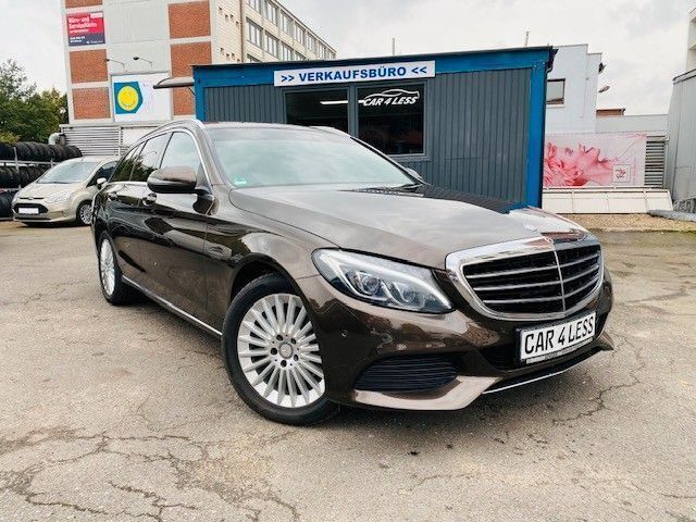 Braun Gebraucht 2015 Mercedes C220 Exclusive Kombi | 12.990 € (Fairer Preis) - Bild 1/4