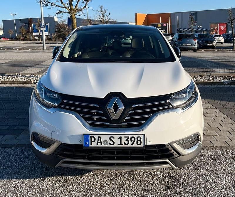 Gebraucht Renault Espace Business 200 PS (147 kW) 2019 Weiß Van / Kleinbus