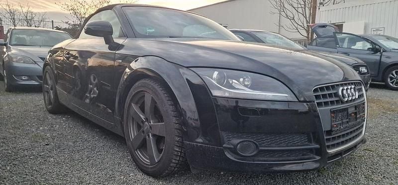 Gebraucht Audi TT Roadster S-Line 200 PS (147 kW) 2008 Schwarz Cabrio