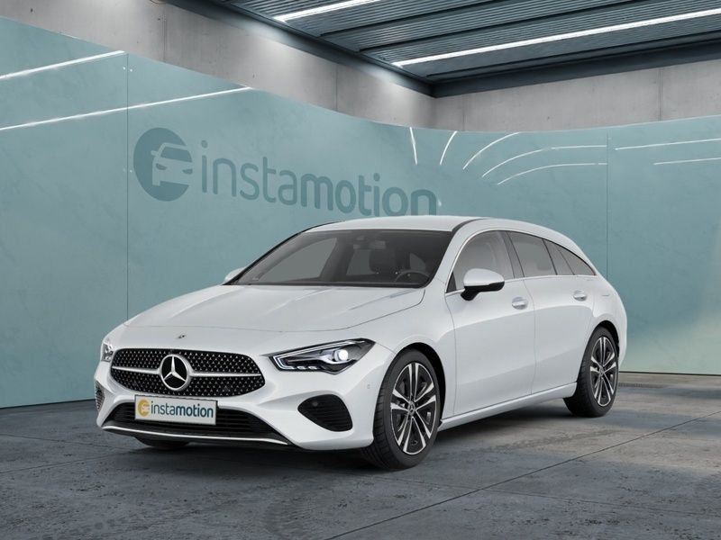 Weiß Gebraucht 2024 Mercedes CLA180 Shooting Brake Progressive Kombi | 33.148 € - Bild 1/3