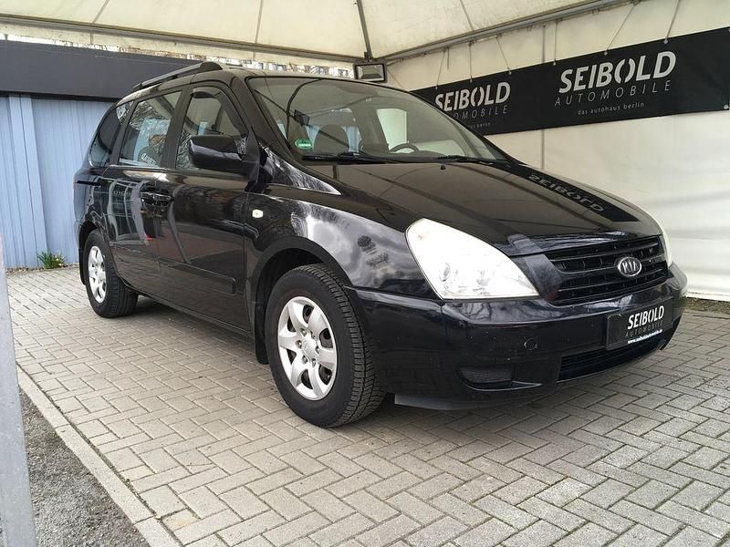Gebraucht Kia Carnival EX 189 PS (139 kW) 2008 Schwarz Van / Kleinbus