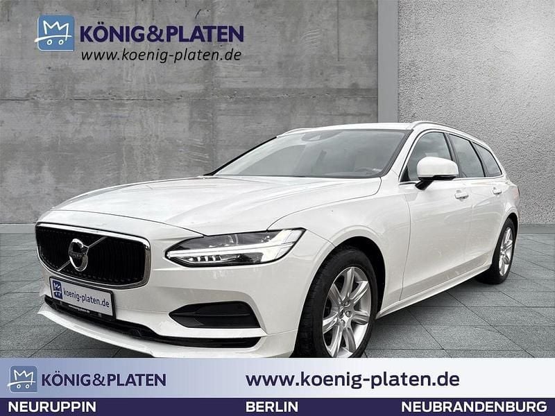 Ice white solid solid (weiß) Gebraucht 2019 Volvo V90 Momentum Kombi | 21.990 € (Guter Preis) - Bild 1/4