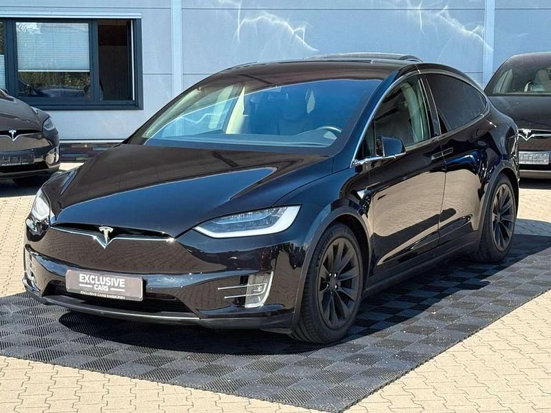 Gebraucht Tesla Model X 386 kW (525 PS) 2017 Obsidian black metallic SUV