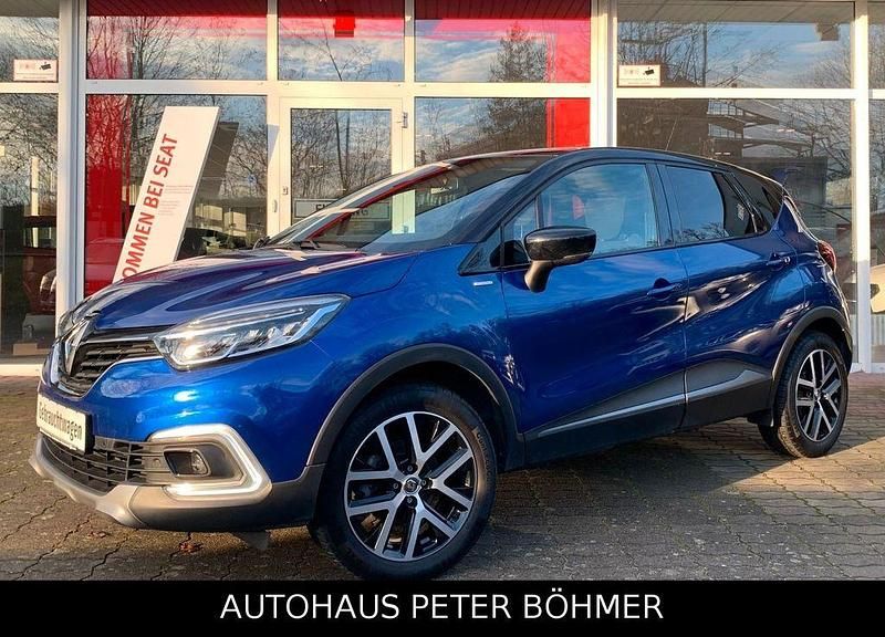 Blau Gebraucht 2018 Renault Captur Version S SUV | 17.495 € (Teuer) - Bild 1/4