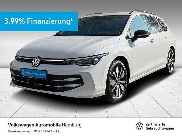 0q pure white Gebraucht 2024 VW Golf VIII Goal Kombi | 28.444 € (Etwas zu teuer) - Bild 1/2