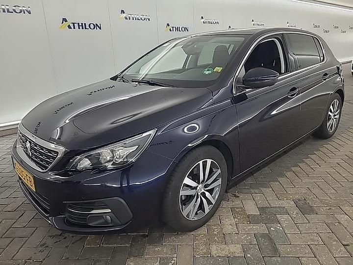 Blau Gebraucht 2019 Peugeot 308 Premium Limousine | 8.449 € (Guter Preis) - Bild 1/3