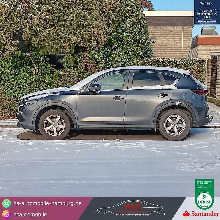 Machine gray Gebraucht 2022 Mazda CX-5 SUV | 23.400 € (Superpreis) - Bild 1/2