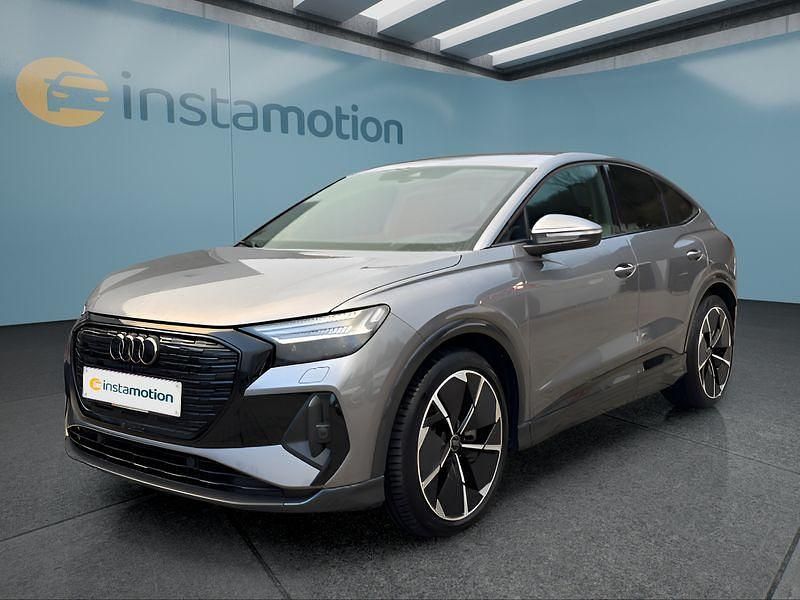 Grau Gebraucht 2024 Audi Q4 Sportback e-tron SUV | 45.849 € - Bild 1/4