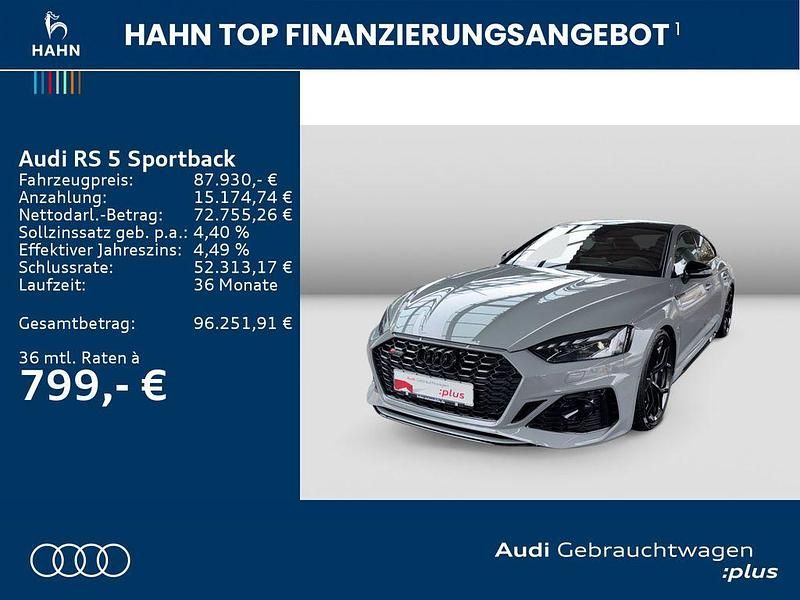Gebraucht Audi RS5 Sportback Sport 470 PS (345 kW) 2024 Grau Limousine