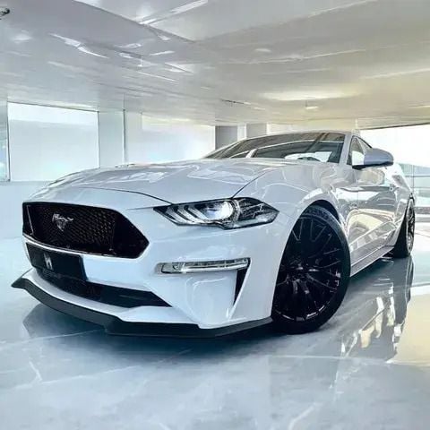 Starwhite platinum metallic Gebraucht 2022 Ford Mustang | 37.980 € - Bild 1/4