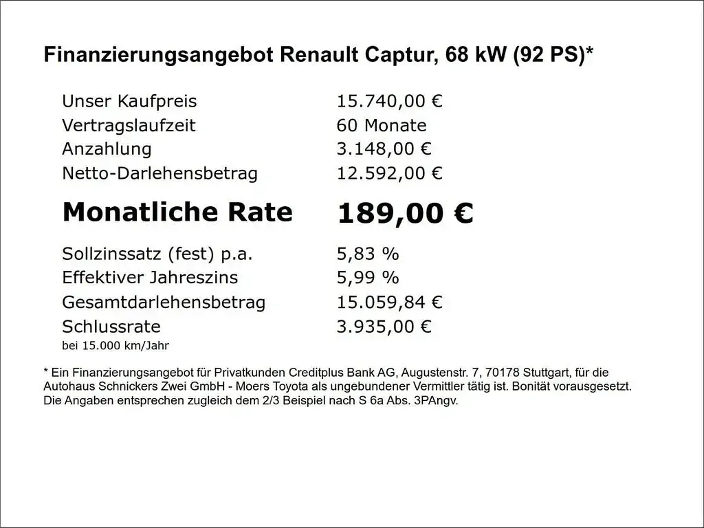 Gebraucht Renault Captur Edition One 92 PS (67 kW) 2020 Blau SUV