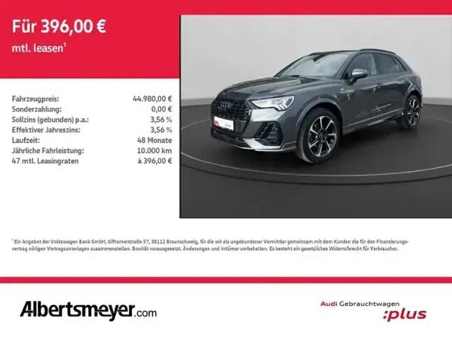 Grau Gebraucht 2024 Audi Q3 S-Line SUV | 45.980 € (Teuer) - Bild 1/4