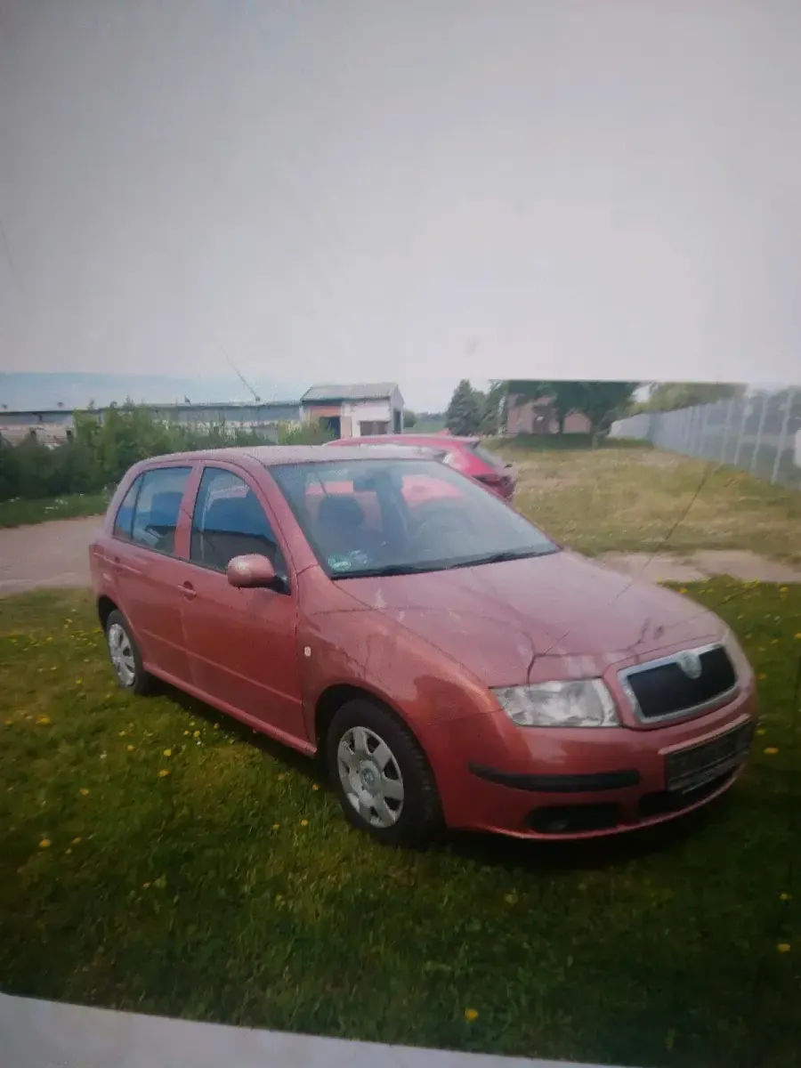 Gebraucht Skoda Fabia 75 PS (55 kW) 2006 Rot Kleinwagen