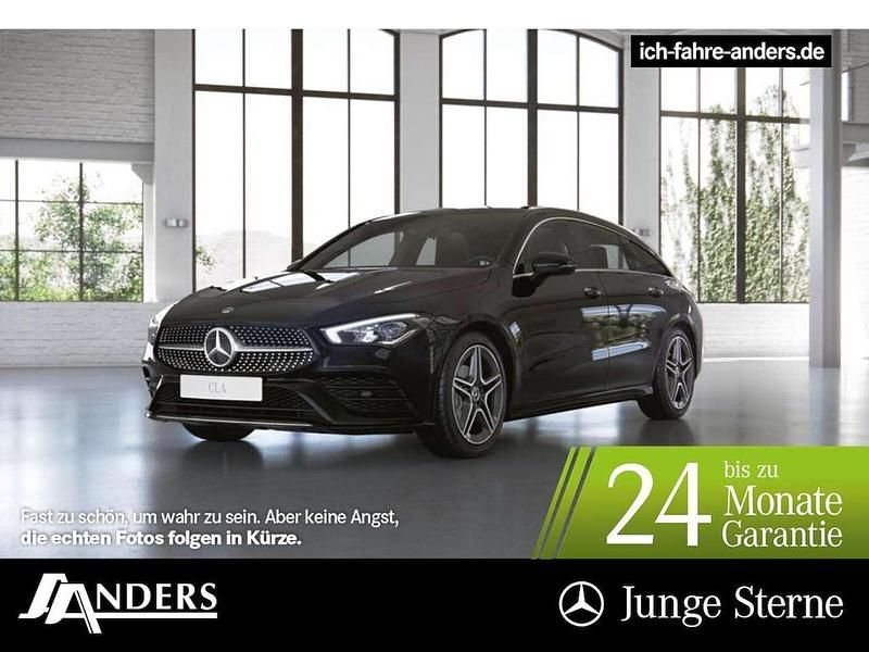 Kosmosschwarz Gebraucht 2023 Mercedes CLA180 Shooting Brake AMG Kombi | 27.450 € (Fairer Preis) - Bild 1/3