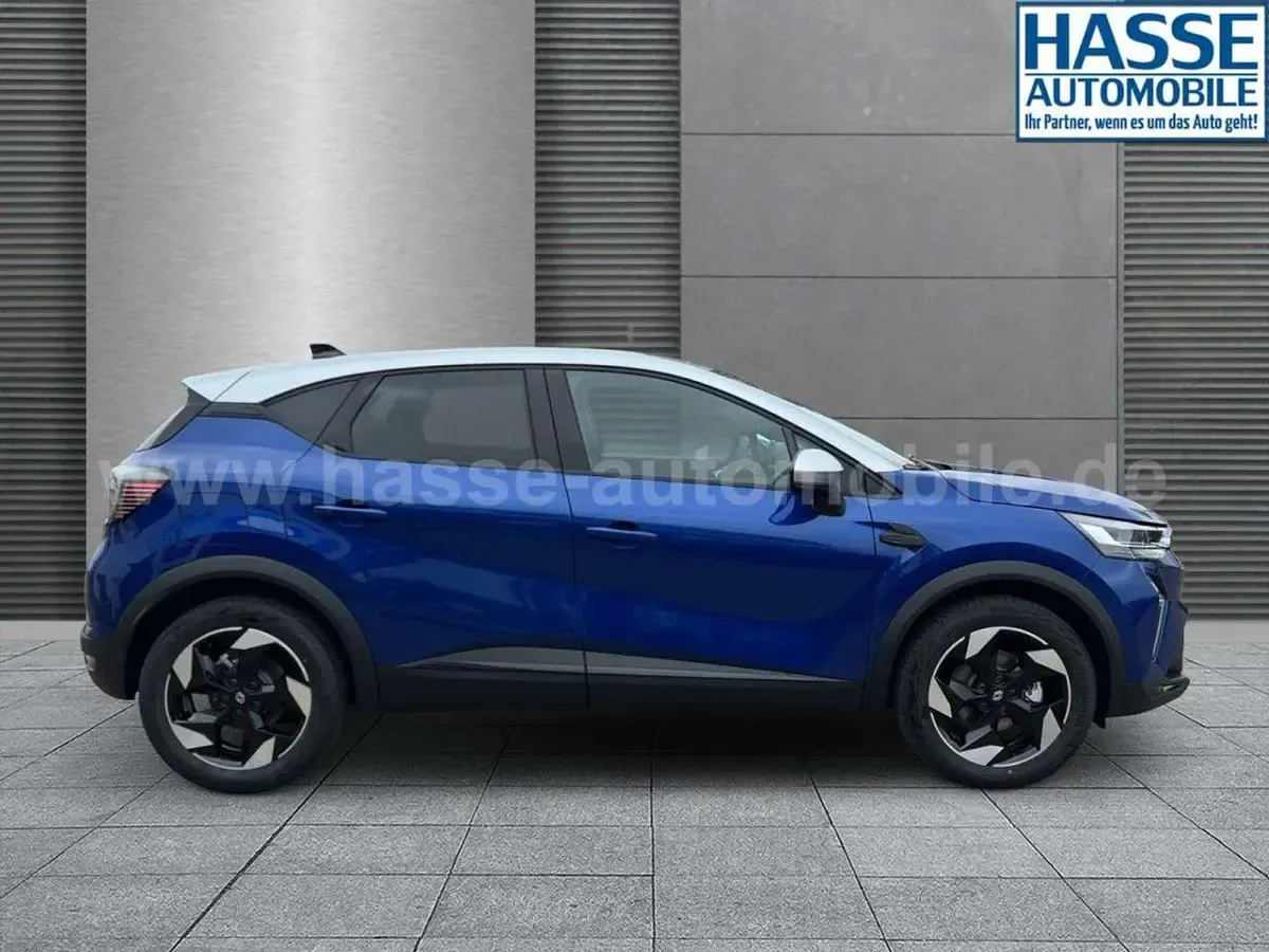 Neu Renault Captur Techno 158 PS (116 kW) 2025 Ironblau + highlandgrau SUV