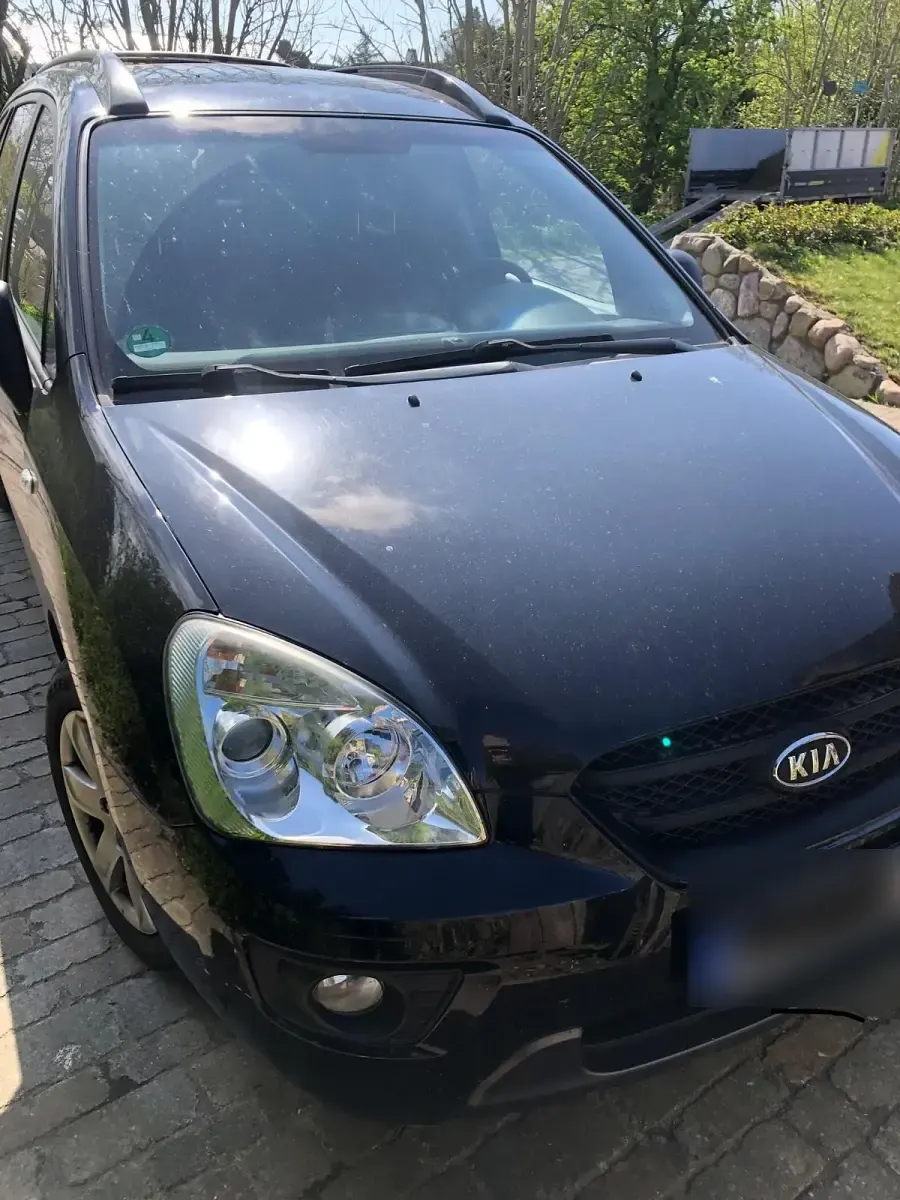 Gebraucht Kia Carens 144 PS (105 kW) 2006 Schwarz Van / Kleinbus