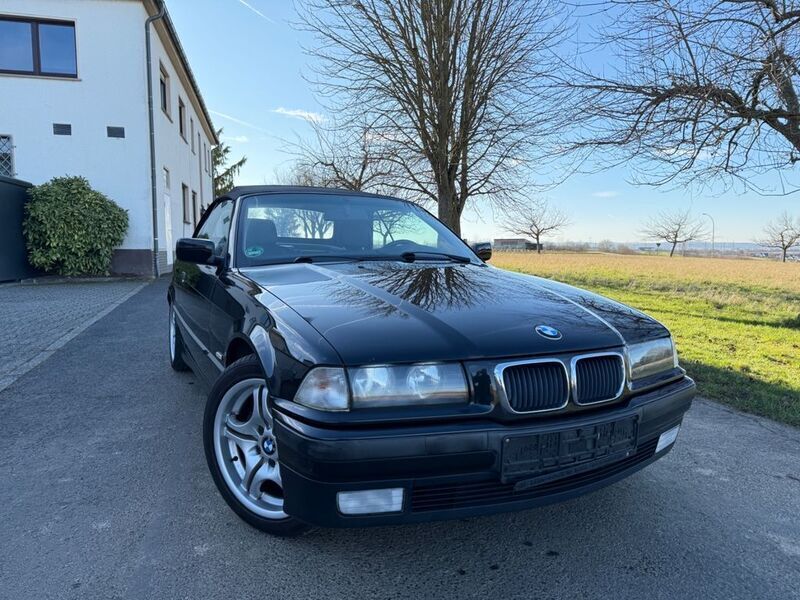 Schwarz Gebraucht 1999 BMW 320 Cabriolet Sport Line Cabrio | 7.499 € (Superpreis) - Bild 1/4