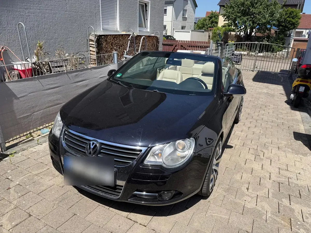 Gebraucht VW Eos 260 PS (191 kW) 2007 Schwarz Cabrio