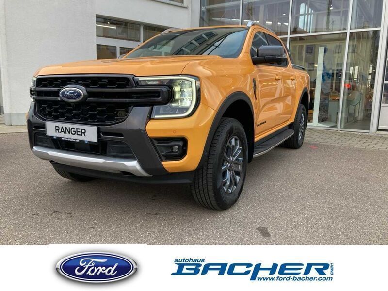 Orange Neu 2024 Ford Ranger Wildtrack Abholung | 61.890 € (Fairer Preis) - Bild 1/3