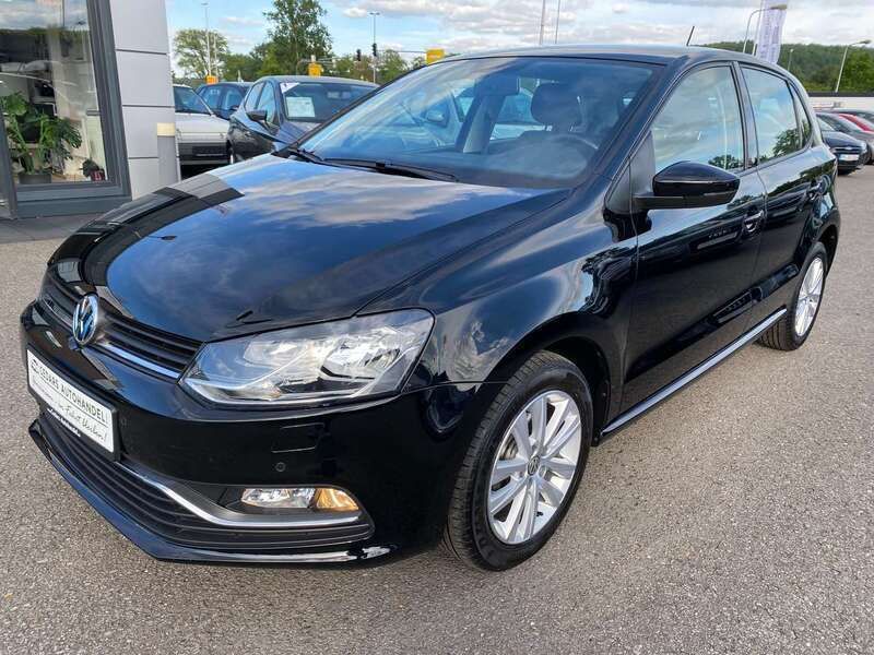 Schwarz Gebraucht 2016 VW Polo Comfortline Kleinwagen | 9.950 € (Guter Preis) - Bild 1/4