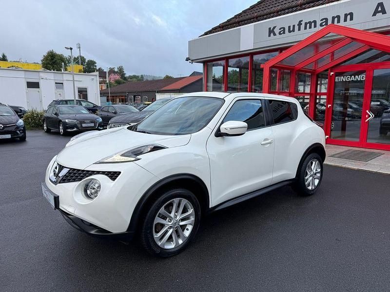 Weiß Gebraucht 2016 Nissan Juke Acenta SUV | 8.400 € (Fairer Preis) - Bild 1/4