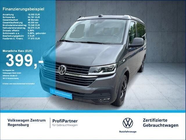 Indiumgrau metallic Gebraucht 2023 VW T6.1 Highline Van | 78.970 € - Bild 1/2