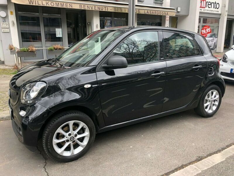 Gebraucht Smart ForFour Passion 71 PS (52 kW) 2017 Schwarz Kleinwagen