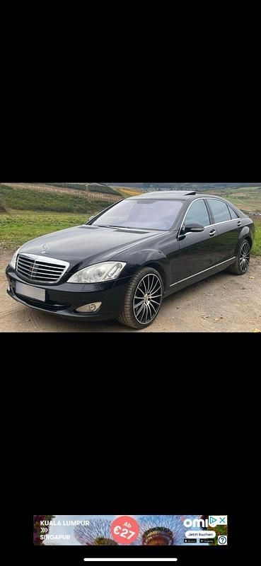 Schwarz Gebraucht 2007 Mercedes S500L Limousine | 6.799 € (Superpreis) - Bild 1/4