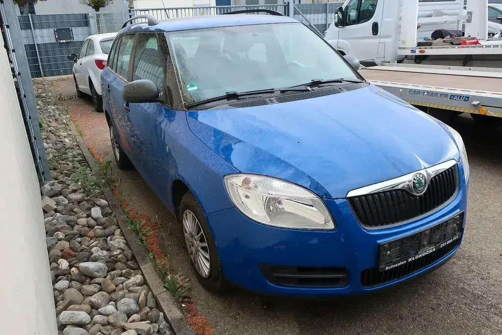 Brugt Skoda Fabia 60 HK (44 kW) 2010 Blå Stationcar