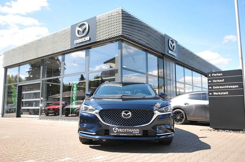 Blau Gebraucht 2023 Mazda 6 Takumi-Line Kombi | 28.800 € (Fairer Preis) - Bild 1/4