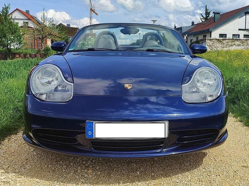 Blau Gebraucht 2003 Porsche Boxster S Cabrio | 19.900 € (Fairer Preis) - Bild 1/4