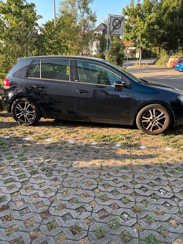 Blau Gebraucht 2011 VW Golf VI Kleinwagen | 2.350 € (Superpreis) - Bild 1/4