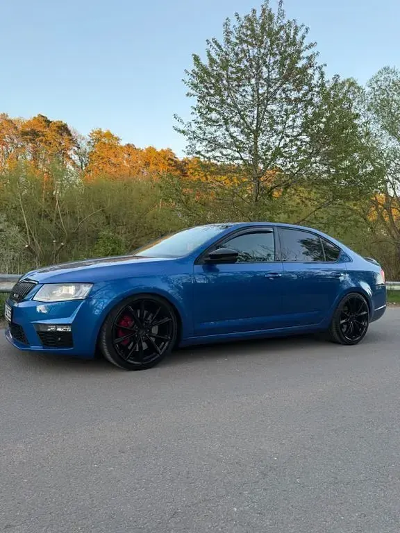 Gebraucht Skoda Octavia RS 184 PS (135 kW) 2015 Blau Kombi