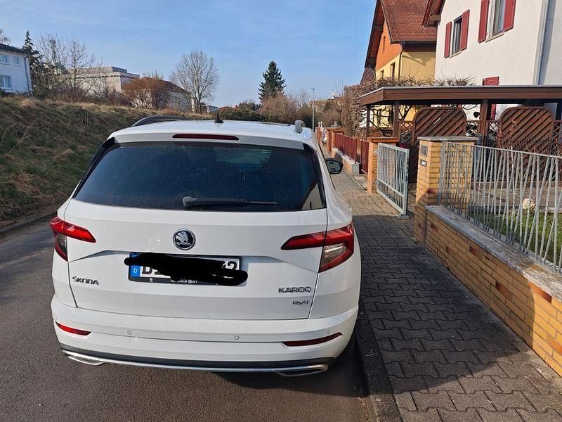 Gebraucht Skoda Karoq SportLine 190 PS (139 kW) 2019 Weiß SUV
