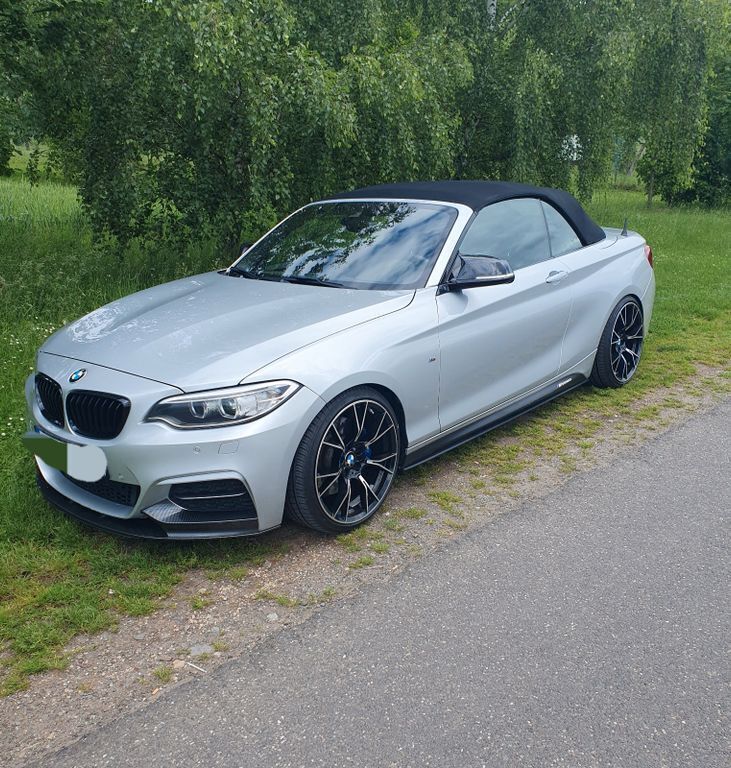 Silber Gebraucht 2015 BMW M235 M Performance Cabrio | 23.950 € (Fairer Preis) - Bild 1/4