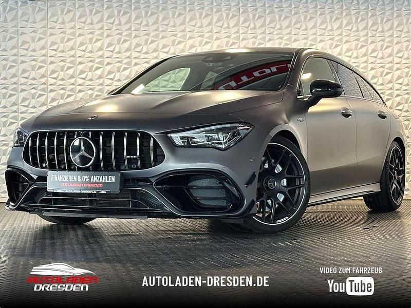 Grau Gebraucht 2021 Mercedes CLA45 AMG Limousine | 44.999 € (Guter Preis) - Bild 1/4