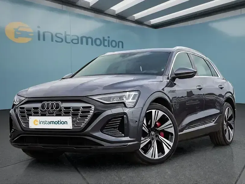 Gebraucht Audi Q8 e-tron S-Line 300 kW (408 PS) 2024 Grau SUV