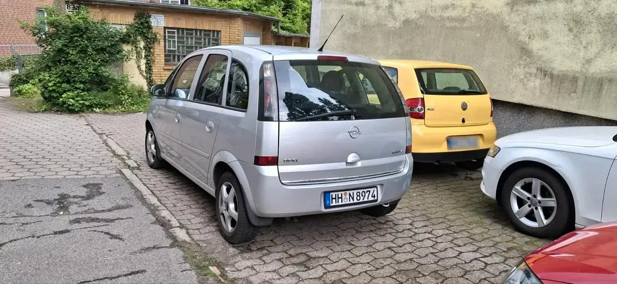 Gebraucht Opel Meriva 105 PS (77 kW) 2010 Grau Van / Kleinbus