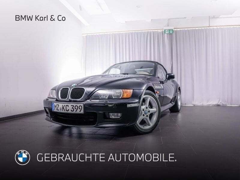 Schwarz Gebraucht 1999 BMW Z3 Sport Line Cabrio | 9.928 € (Superpreis) - Bild 1/4